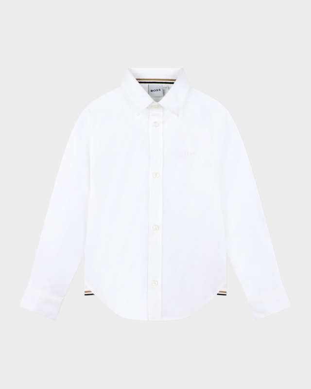 Boy's Classic Button Down Shirt, Size 4-